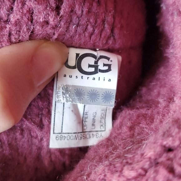 Authentic Ugg Knit Boots Size 6 - Picture 9 of 9